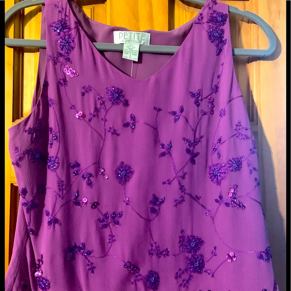 Petite Sophisticate Silk Blouse